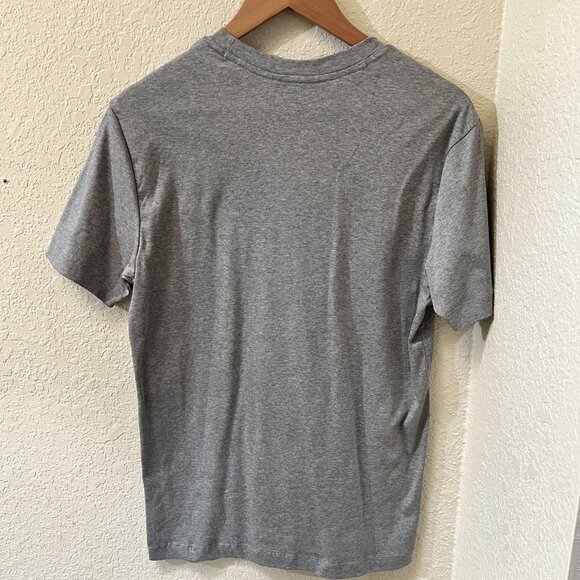 Banana Republic Light Grey Luxury-Touch Performance T-Shirt Small Short Sleeve - Picture 3 of 4